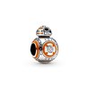 Star Wars BB8 sterling silver charm with